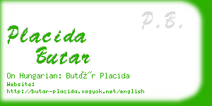 placida butar business card